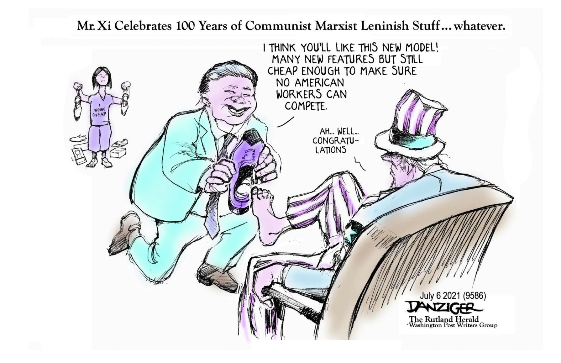 Jeff Danziger cartoon